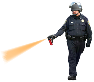 Police Pepper Spray